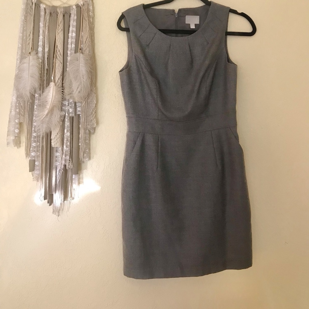 Pure Collection Wool gray dress / work professional dress
